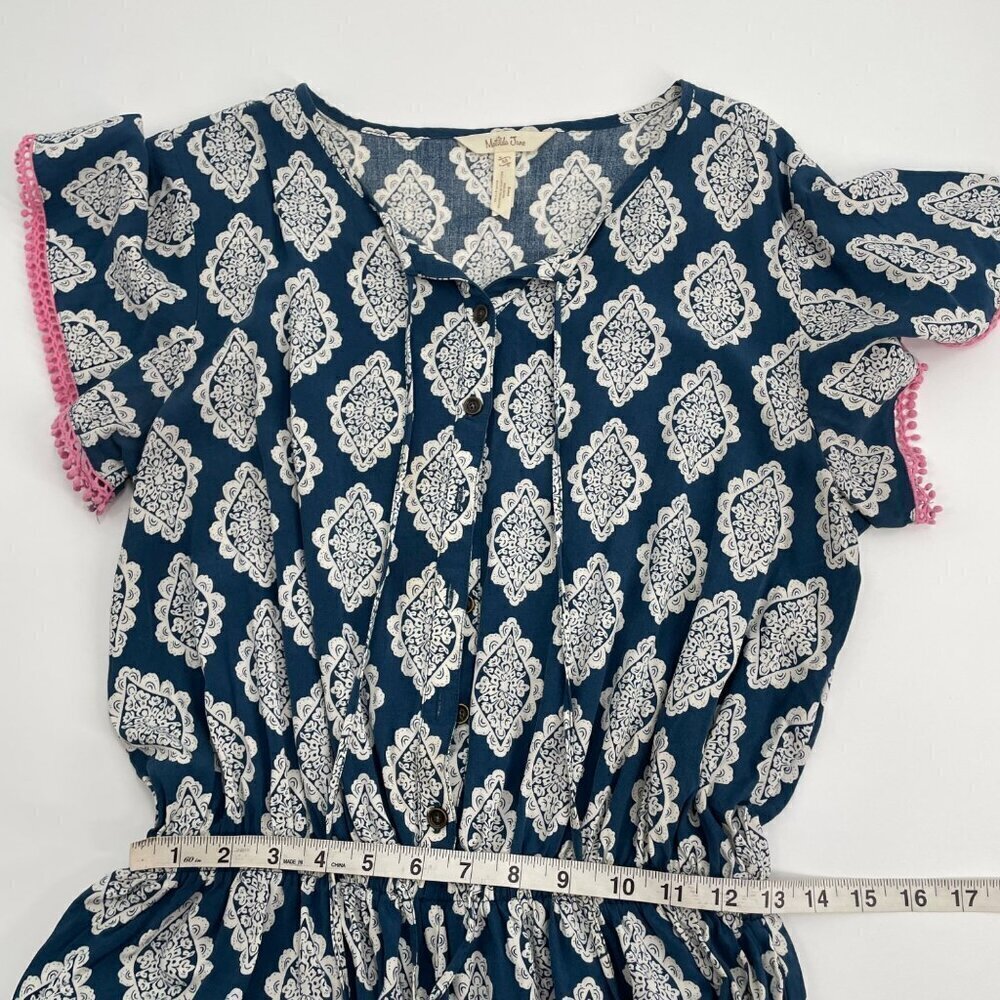 Matilda Jane Brilliant Daydream On The Fringe Romper Womens Size Medium Tassel - Picture 10 of 11